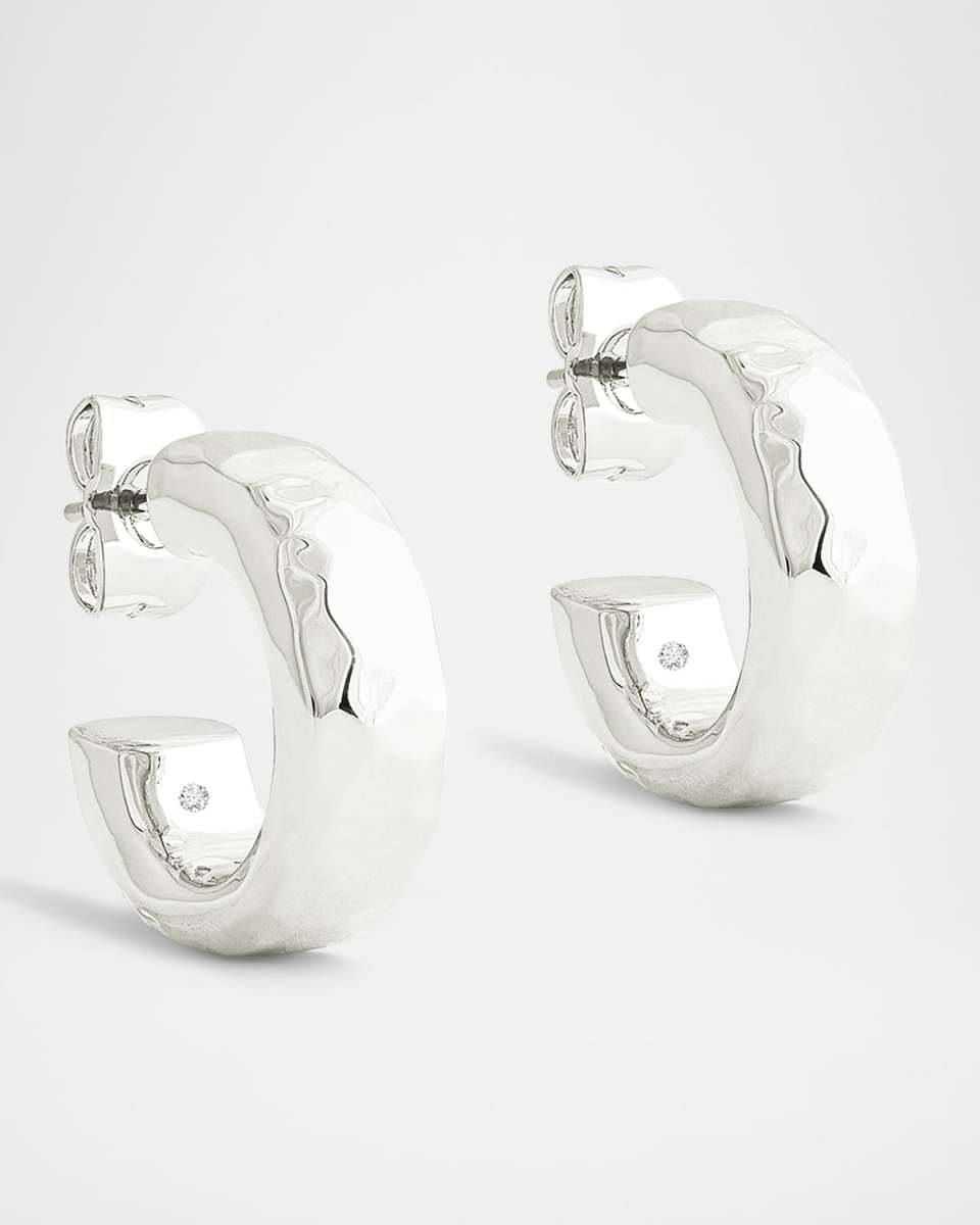 Farrier Huggie Hoop Earrings